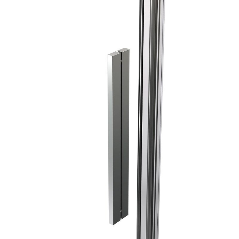 Душевой уголок Vincea Stella VSR-1ST9012CLGM, 120 x 90 см, стекло прозрачное, профиль вороненая сталь