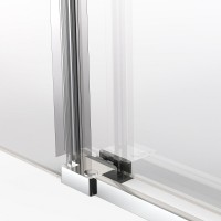Душевой уголок Vincea Stella VSR-1ST9014CL, 140 x 90 см, стекло прозрачное, профиль хром