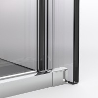 Душевой уголок Vincea Stella VSR-1ST9014CL, 140 x 90 см, стекло прозрачное, профиль хром