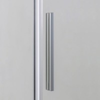 Душевой уголок Vincea Slim-U 120 x 90 см, стекло прозрачное, профиль черный матовый, VSR-2SU9012CLB