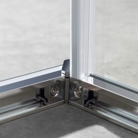 Душевой уголок Vincea Slim-U 120 x 90 см, стекло прозрачное, профиль черный матовый, VSR-2SU9012CLB