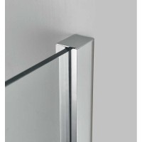 Душевой уголок Vincea Alpha, 130 x 80 см, прямоугольный, дверь раздвижная, стекло текстурное, профиль хром, VSR-3AL8013MT