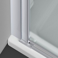 Душевой уголок Vincea Alpha VSR-3ALP9090CL, 90 x 90 см, стекло прозрачное, профиль хром