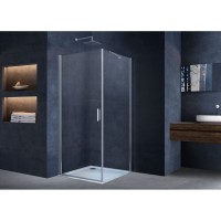 Душевой уголок Vincea Alpha VSR-3ALP9090CL, 90 x 90 см, стекло прозрачное, профиль хром