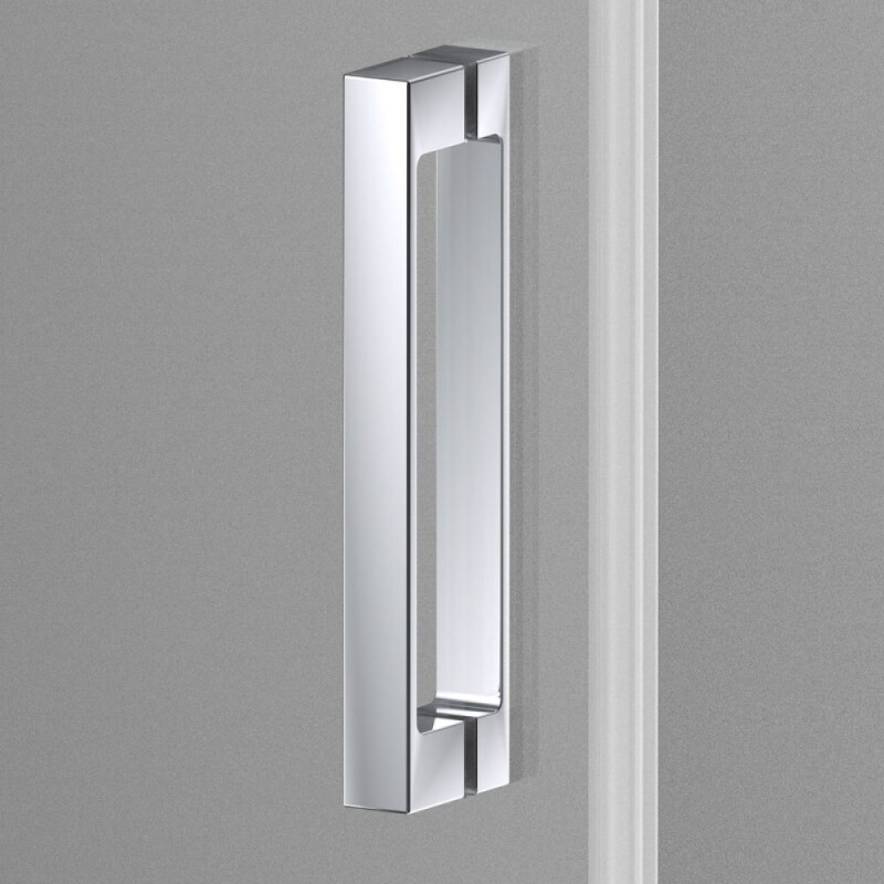 Душевой уголок Vincea Alpha VSR-3ALP9095MT, 95 x 90 см, стекло текстурное, профиль хром