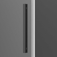 Душевой уголок Vincea Soft VSR-3SO8012CLGM, 120 x 80 см, стекло прозрачное, профиль вороненая сталь, gunmetal