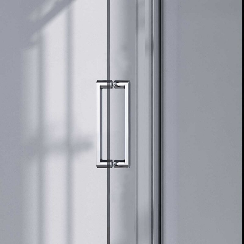 Душевой уголок Vincea Como N, 140 x 100 см, стекло прозрачное, профиль хром, VSR-4CN1014CL