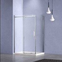 Душевой уголок Vincea Como-N VSR-4CN1016CL, 160 x 100 см, стекло прозрачное, профиль хром