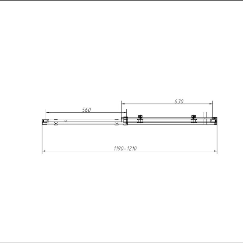 Душевой уголок Vincea Como N VSR-4CN8012CGB, 120 x 80 см, стекло тонированное, профиль черный