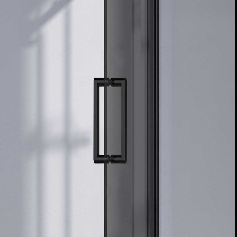 Душевой уголок Vincea Como-N VSR-4CN9012CGB, 120 x 90 см, стекло тонированное, профиль черный