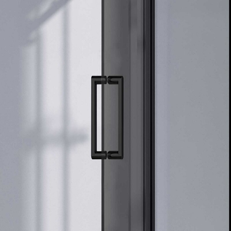 Душевой уголок Vincea Como-N VSR-4CN9016CGB, 160 х 90 см, стекло тонированное, профиль черный