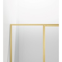Душевой уголок Vincea Slim VSR-4SLP9012CLG, 120 x 90 см, стекло прозрачное, профиль золото брашированное