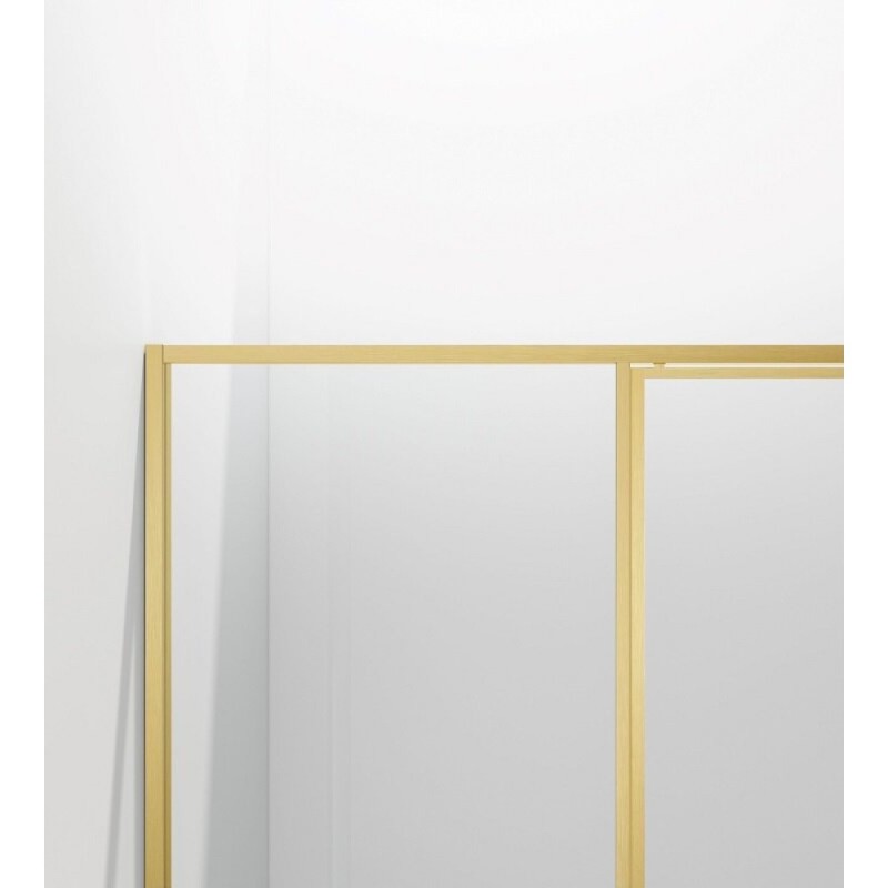 Душевой уголок Vincea Slim VSR-4SLP9012CLG, 120 x 90 см, стекло прозрачное, профиль золото брашированное