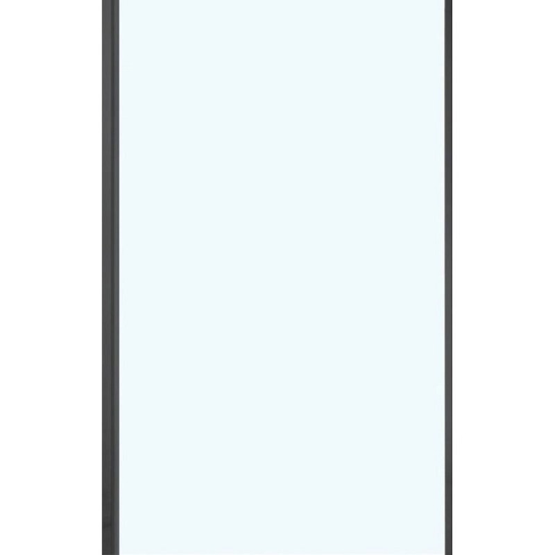 Душевой уголок Vincea Slim-N, 140 х 90 см, стекло прозрачное, профиль черный, VSR-4SN9014CLB