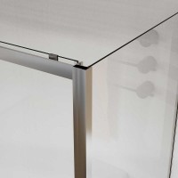 Душевой уголок Vincea City VSR-5CT9011CL, 110 x 90 см, стекло прозрачное, профиль хром