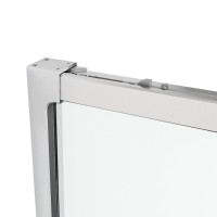 Душевой уголок Vincea Ultima VSR-7UL9012CL, 120 x 90 см, стекло прозрачное, профиль хром