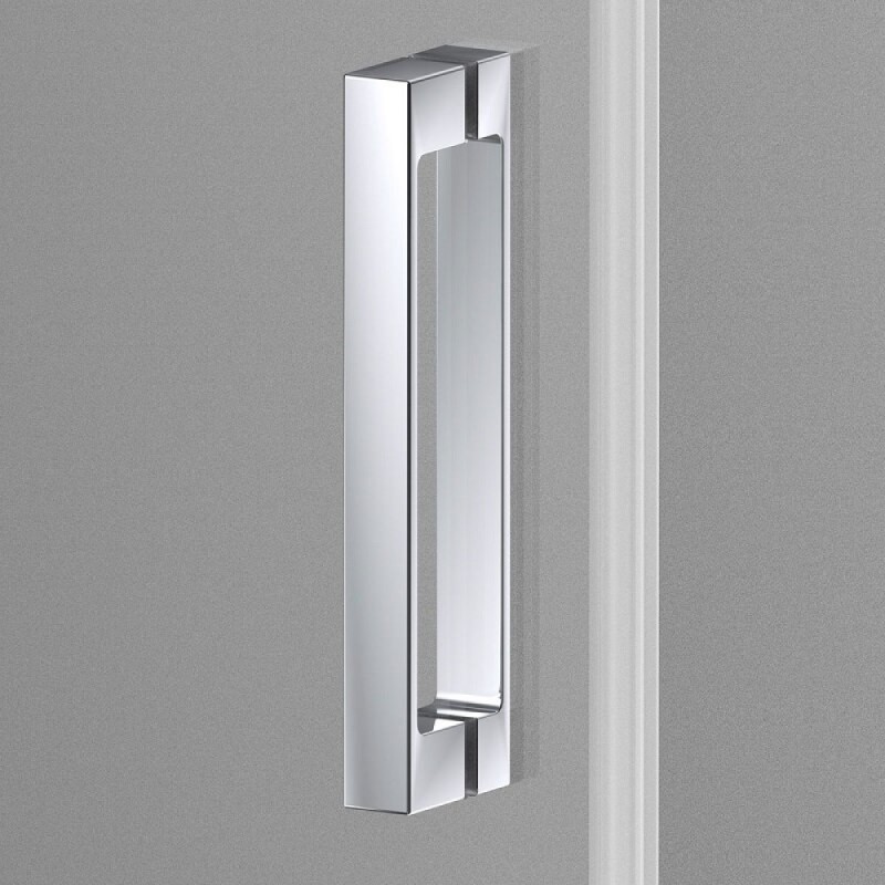 Душевой уголок Vincea Alpha VSR2-3AL7090CL, 90 x 70 см, двери распашные стекло прозрачное, профиль хром