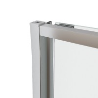 Душевой уголок Vincea Tesi VSRW-7TS9012CL, 120 x 90 см, стекло прозрачное, профиль хром