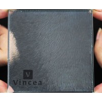 Душевой уголок Vincea Garda, 110 x 100 см, прямоугольный, двери раздвижные, стекло шиншилла, профиль хром, VSS-1G1011CH
