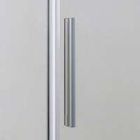 Душевой уголок Vincea Slim-U 90 x 90 см, стекло прозрачное, профиль черный матовый, VSS-2SU900CLB