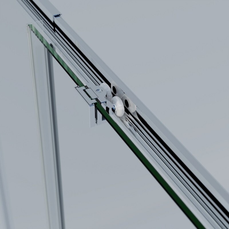 Душевой уголок Vincea Rapid-N VSS-3RN9010E10CL, 80/90 х 90/100 см, стекло прозрачное, профиль хром