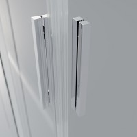 Душевой уголок Vincea Soft VSS-3SO2900CL, 90 x 90 см, квадратный, дверь раздвижная, стекло прозрачное, профиль хром
