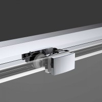 Душевой уголок Vincea Soft VSS-3SO 90 x 90 см квадратный, дверь раздвижная, стекло прозрачное, хром, VSS-3SO900CL