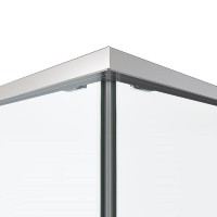 Душевой уголок Vincea Ultima VSS-7UL1010CL, 100 x 100 см, стекло прозрачное, профиль хром