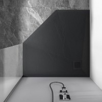 Душевой поддон Vincea 90 x 90 x 2.5 см, атрацит, VST-4SP9090A