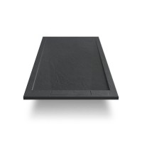 Душевой поддон Vincea VST-4SRL 100 х 80 см, прямоугольный, антрацит, VST-4SRL8010A