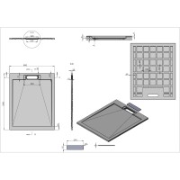 Душевой поддон Vincea VST-4SRL 100 х 80 см, прямоугольный, белый матовый, VST-4SRL8010W