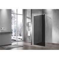 Душевая стенка Vincea Walk In 120 см, стекло тонированное, профиль хром, VSW-1H120CG
