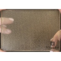 Душевая стенка Vincea Walk In 120 см, стекло ламинированное с золотыми нитями, профиль брашированное золото, VSW-1HP120GWBG