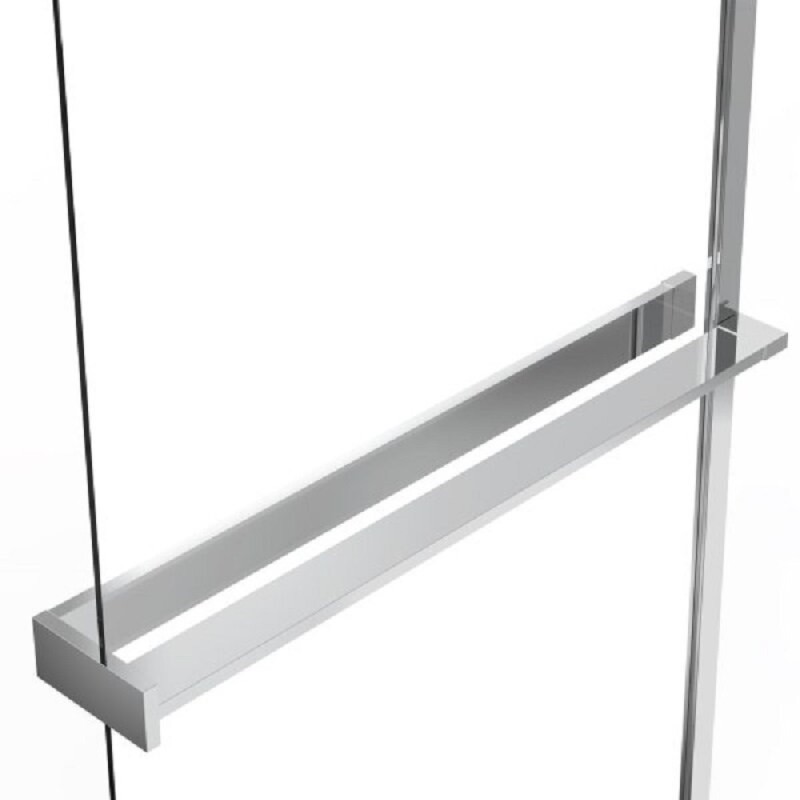 Душевая стенка со свободным входом Vincea Walk In VSW-1HR900CL, 90 см, стекло прозрачное, профиль хром