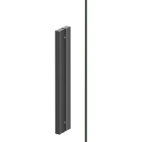 Душевая стенка Vincea Walk in WSL VSW-1WSL120CGGM, 120 см, стекло тонированное, профиль вороненая сталь