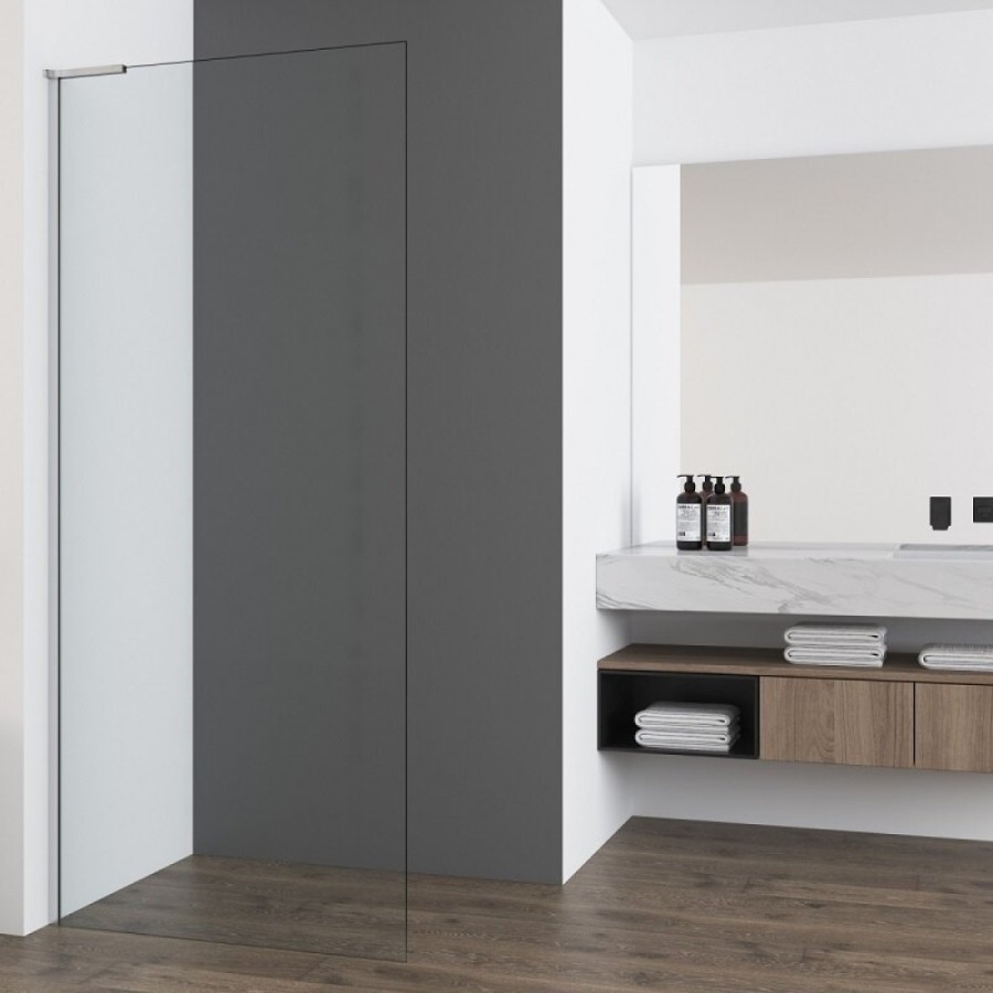 Душевая стенка Vincea Walk In VSW-7HA700CL, 70 см со свободным входом, стекло прозрачное, профиль хром