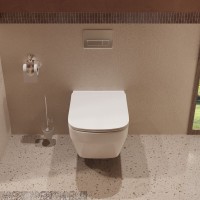 Подвесной безободковый унитаз Vincea Edge VT1-38T, крышка микролифт, смыв торнадо, цвет белый