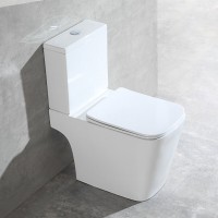 Унитаз-компакт Vincea Hope VT2-201, безободковый, ультратонкое сиденье soft-close, белый