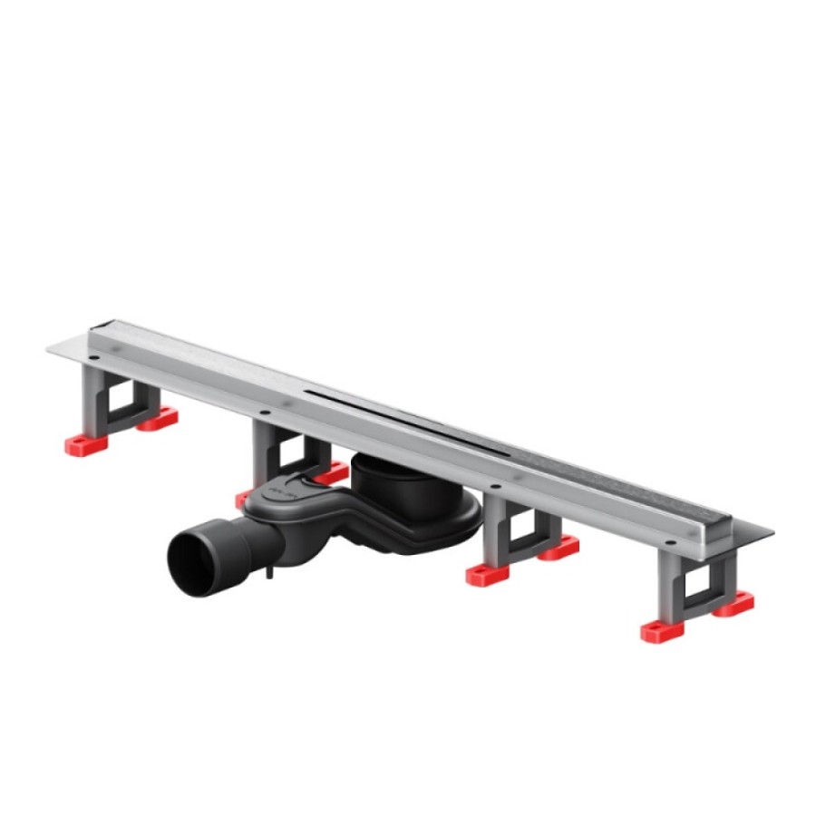 Дренажный канал Am.Pm MasterFlow W01SC-S11-060-05SB, 60 см, с щелевой вставкой, цвет стальной матовый