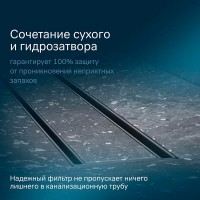 Дренажный канал Am.Pm MasterFlow W01SC-U11-070-04BM, 70 см, с решеткой под плитку, цвет черный матовый