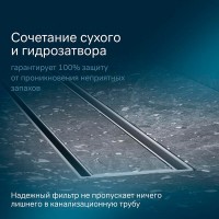 Дренажный канал Am.Pm MasterFlow W01SC-U11-070-04SB, 70 см, с решеткой под плитку, цвет стальной матовый