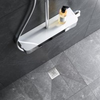 Трап Am.Pm PrimeFlow W02BD-P11-010-01SB, 10 x 10 см, с перфорированной решеткой, цвет хром