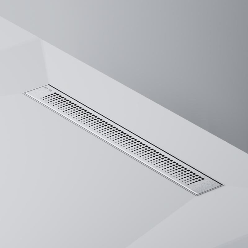 Дренажный канал Am.Pm PrimeFlow W02SC-P11-060-01SB, 60 см, с перфорированной решеткой, цвет хром