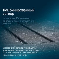 Дренажный канал Am.Pm PrimeFlow W02SC-U11-050-04BM, 50 см, под плитку, цвет черный матовый