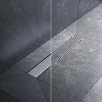 Дренажный канал Am.Pm PrimeFlow W02SC-U11-050-04SB, 50 см, под плитку, цвет хром
