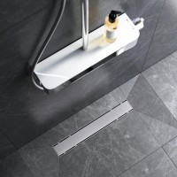 Дренажный канал Am.Pm PrimeFlow W02SC-U11-050-04SB, 50 см, под плитку, цвет хром