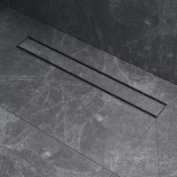 Дренажный канал Am.Pm PrimeFlow W02SC-U11-060-04BM, 60 см, под плитку, цвет черный матовый