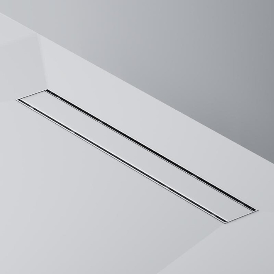 Дренажный канал Am.Pm PrimeFlow W02SC-U11-060-04SB, 60 см, под плитку, цвет хром