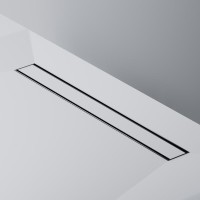 Дренажный канал Am.Pm PrimeFlow W02SC-U11-070-04BM, 70 см, под плитку, цвет черный матовый