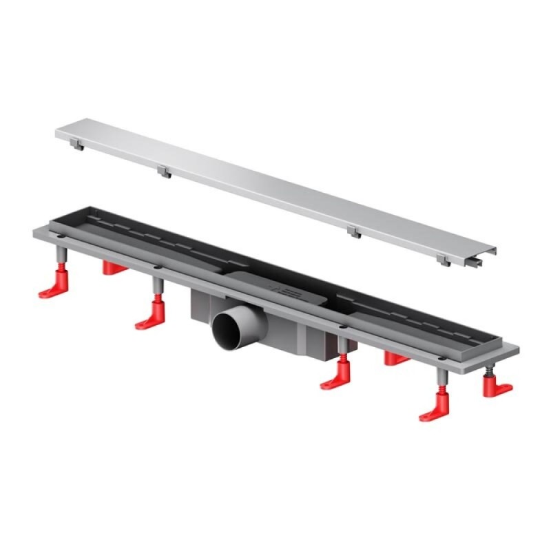 Дренажный канал Am.Pm PrimeFlow W02SC-U11-070-04SB, 70 см, под плитку, цвет хром